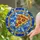Pepperoni Pizza Slice Golden Crust Melting Cheese Stars Mosaic Home Decor Gift Stained Glass Suncatcher - 2