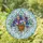 Woven Basket Multi-Petaled & Bell Flowers Cascading Foliage - Home Decor Gift Stained Glass Suncatcher - 1