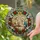 Holy Family Christmas Wreath - Luminous Religious Home Decor Gift Stained Glass Suncatcher - 2