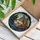 Majestic Wolf Head Evergreen Trees Blue Hills Mosaic Border - Home Decor Gift for Wildlife Lovers Stained Glass Suncatcher - 3