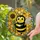 Bee with Sunflower Hexagonal Honeycomb Floral - Home Decor Gift for Garden Lover Stained Glass Suncatcher - 2