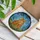 Orange Tabby Cat Kitten Cheek Nuzzle Organic Border - Everyday Home Decor Gift for Cat Lover Stained Glass Suncatcher - 3