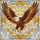 Bald Eagle Tiffany Stained Glass Sun Rays - Wildlife Lover Home Decor Accent Gift Stained Glass Suncatcher - 5