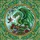 Green Dragon Rock Formation Roses Bird Gilded Floral Border - Home Decor Gift for Dragon Lover Stained Glass Suncatcher - 5