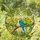 2D Flat Design, Suitable for All Seasons, 2D Flat Print, Parrot Sun Catcher, Animal Window Hanging, Holiday-Themed Parties, Parrot Enthusiasts, Gifts for Women And Family, Suitable for Outdoor, Garden Porch, Bedroom, Office, Home Terrace Stained Glass Suncatcher - 1