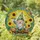 Garden Gnome Sunflowers Wildflowers Mosaic - Home Decor Gift for Garden Lover Stained Glass Suncatcher - 1