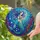 Mermaid Underwater Coral Teal Mosaic - Home Decor Gift for Mermaid Lover Stained Glass Suncatcher - 2