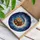 Red Panda Crescent Moon Celestial Stars - Wildlife Lover Home Decor Gift Stained Glass Suncatcher - 3