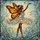 Ballerina Fairy Monarch Butterfly Floral - Home Decor Gift for Fairy Lover Stained Glass Suncatcher - 5