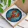 Lobster Ocean Currents Water Mosaic - Home Decor Gift for Ocean Lover Stained Glass Suncatcher - 3