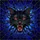 Black Cat Snarling Jagged Gothic Elements - Halloween Decor Gift for Cat Lover Stained Glass Suncatcher - 5