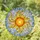 Radiant Sun Symbol Flame Rays Celestial Mosaic - Everyday Home Decor Gift for Celestial Lover Stained Glass Suncatcher - 1