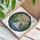 Grey Herons Pair Beaks Touching Sun Rippling Water Reeds - Wildlife Lover Home Decor Gift Stained Glass Suncatcher - 3
