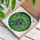 Tyrannosaurus Rex Jungle Foliage - Prehistoric Wildlife Home Decor Gift Stained Glass Suncatcher - 3