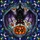 Black Bat Purple Wing Orange BOO Pumpkin Tree Spiderweb - Halloween Home Decor Gift Stained Glass Suncatcher - 5