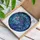 Unicorn Head Gem Horn Celestial - Home Decor Gift for Fantasy Lover Stained Glass Suncatcher - 3