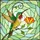 Hummingbird Flower Metallic Vine Spiral Mosaic Swirls Home Decor Gift for Garden Lover Stained Glass Suncatcher - 5