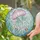 Iridescent Jellyfish Flowing Arms Underwater Scene - Home Decor Gift for Marine Life Lovers Stained Glass Suncatcher - 2