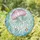 Iridescent Jellyfish Flowing Arms Underwater Scene - Home Decor Gift for Marine Life Lovers Stained Glass Suncatcher - 1