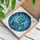 Chibi Baby Dragon Reading Book - Fantasy Home Decor Gift for Book Lover Kids Stained Glass Suncatcher - 3