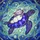 Adult Sea Turtle Baby Turtle Swirling Water - Wildlife Lover Home Decor Gift Stained Glass Suncatcher - 5