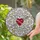 Pierced Heart Infinity Arrow Swirls Geometric Organic Mosaic Flourishes - Home Decor Gift Stained Glass Suncatcher - 2
