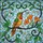 Vibrant Hummingbird Trumpet Flowers Green Foliage Home Decor Gift for Garden Lover Stained Glass Suncatcher - 5