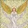 Praying Angel Golden Wings Halo Celestial Clouds - Spiritual Home Decor Gift Stained Glass Suncatcher - 5