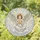 Cherubic Angel Golden Heart Celestial Cloud - Home Decor Gift for Angel Lover Stained Glass Suncatcher - 1