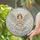 Cherubic Angel Golden Heart Celestial Cloud - Home Decor Gift for Angel Lover Stained Glass Suncatcher - 2