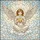 Cherubic Angel Golden Heart Celestial Cloud - Home Decor Gift for Angel Lover Stained Glass Suncatcher - 5