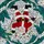 Upside Down Santa Claus Christmas Lights Evergreen Snow - Christmas Home Decor Gift Stained Glass Suncatcher - 5