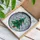 Christmas Tree Reindeer Snowflakes Baubles Garland Winter Sky - Holiday Home Decor Gift Stained Glass Suncatcher - 3
