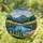 Mountain Lake Evergreen Trees - Nature Lover Home Decor Gift Stained Glass Suncatcher - 1