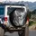 High Contrast Black White Chihuahua Dog Portrait - Pet Lover Gift for Dog Owner Spare Tire Cover - 3