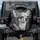 High Contrast Black White Chihuahua Dog Portrait - Pet Lover Gift for Dog Owner Spare Tire Cover - 1