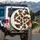 Authentic Cow Print Farmhouse Decor - Gift for Cow Lover Spare Tire Cover - 3