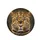 Majestic Leopard Electric Blue Eyes Golden Fur Black Rosettes - Wildlife Lover Gift Spare Tire Cover - 4