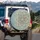 Persian Rug Symmetrical Floral Arabesque Tapestry - Home Decor Gift Spare Tire Cover - 3