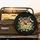 Woodland Mushrooms Ferns Moth Dragonfly Snail - Wildlife Lover Gift Spare Tire Cover - 2