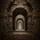 Mysterious Grand Ancient Stone Arched Tunnel - Home Decor Gift for Architecture Lover Spare Tire Cover - 6