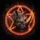 Rhinoceros Fiery Pentagram - Mythical Creature Lover Gift Spare Tire Cover - 6