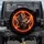 Rhinoceros Fiery Pentagram - Mythical Creature Lover Gift Spare Tire Cover - 1