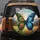 Majestic Butterfly Dahlia Dandelion Mountain Landscape - Outdoor Lover Gift Spare Tire Cover - 5