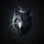 Wolf Head Half Shadow Blue Grey Eye Mist Charcoal - Wildlife Lover Gift for Wolf Lovers Spare Tire Cover - 6