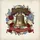 Antique Brass Liberty Bell Patriotic Floral Wreath - 250 Years Anniversary Gift Spare Tire Cover - 6