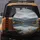 Misty Mountain Waterscape Gold Leaf Landscape - Travel Essentials Spare Tire Cover - 5