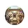 Dogs Luxury Car Interior Urban Landscape - Dog Lover Vehicle Gift Spare Tire Cover - 4