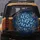 Iridescent Blue Butterflies Silver Floral Star Sky - Home Decor Gift for Butterfly Lover Spare Tire Cover - 5
