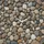 River Stone Pebbles Clock Face White Numerals - Outdoor Enthusiast Gift Spare Tire Cover - 6